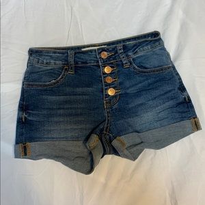 Jean shorts